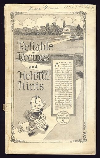 Reliable Recipes and Helpful Hints