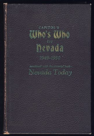 Who's Who for Nevada 1949-1950; Nevada Today