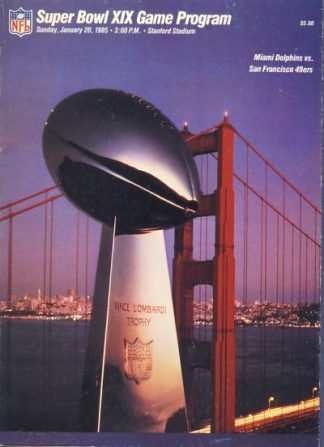 Super Bowl XIX Game Program