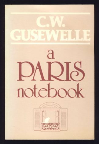 A Paris Notebook