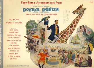 Easy Piano Arrangements from Doctor Dolittle